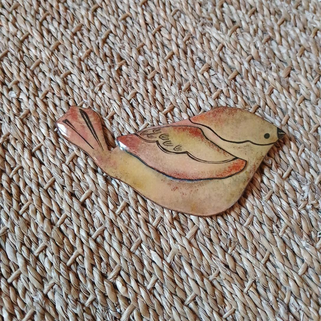 Les oiseaux de cuisine, accroche torchon