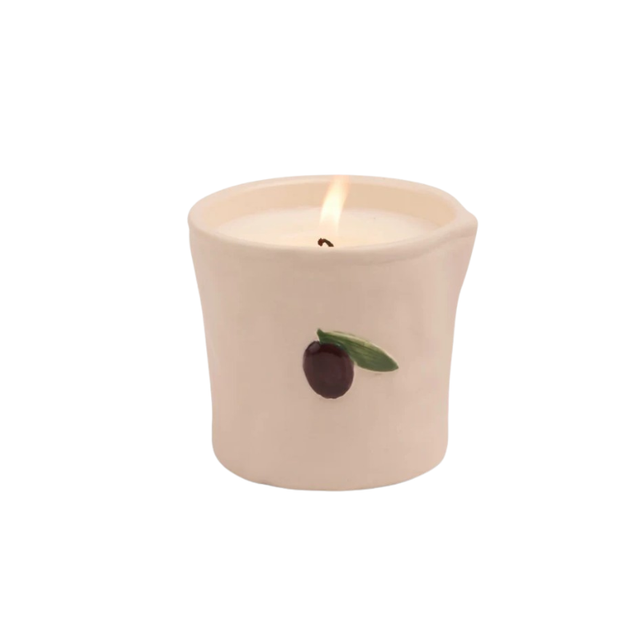 Paddywax ceramic candle - Olive