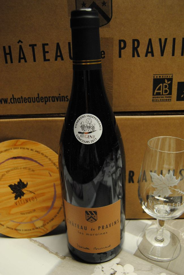 Les Moraines 2015 - Rouge Sec Tranquille - Chateau de Pravins (Isabelle Brossard)