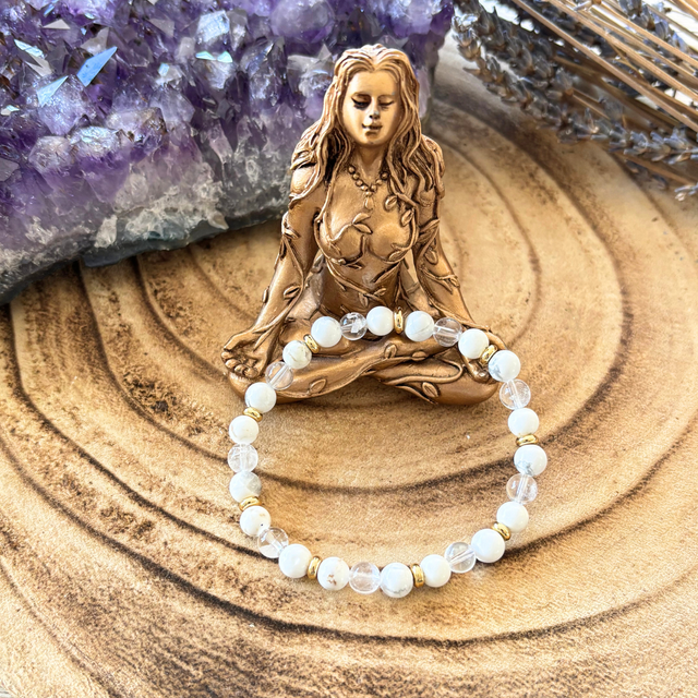 Bracelet Athéna - Clarté &amp; Apaisement