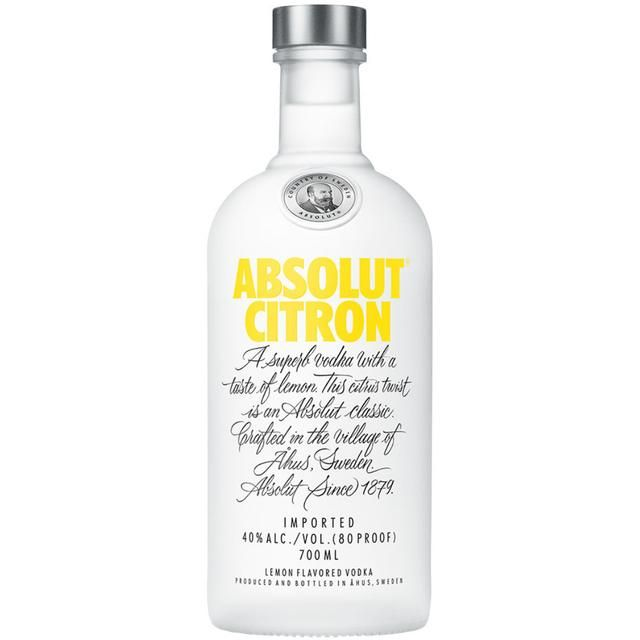 Absolut Citron Lemon Vodka 70cl