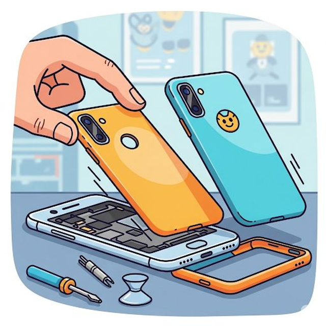 8. Remplacement Face Arrière Samsung Galaxy A22