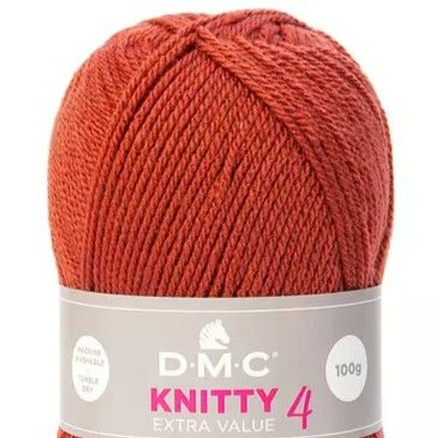 Knitty 4 100gr Marron rouille 635 x5