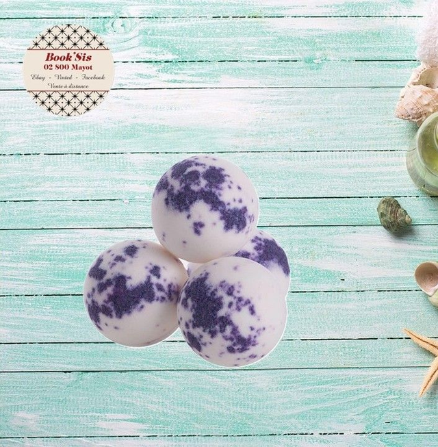 Bombe de bain 125 gr " Myrtille "