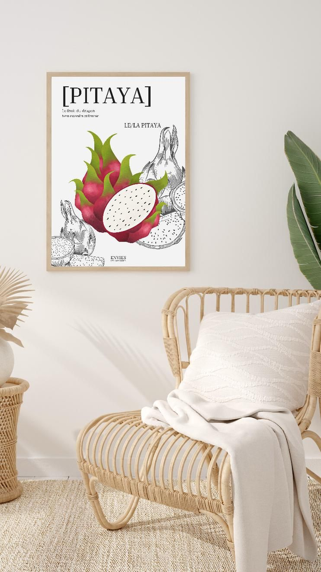 PITAYA Affiche décorative