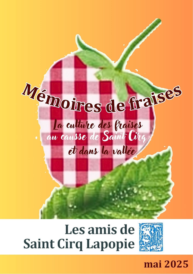 La culture des fraises au causse de Saint Cirq et dans la vallée