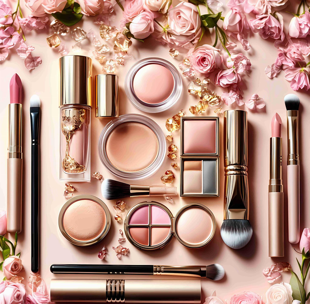 Panneau  beauté maquillage en Polyester imperméable - 30x30cm   