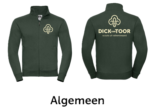 Dick van Toor VEST (zonder capuchon)