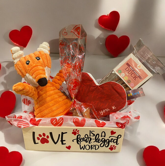 Mini Valentines Dog Hamper