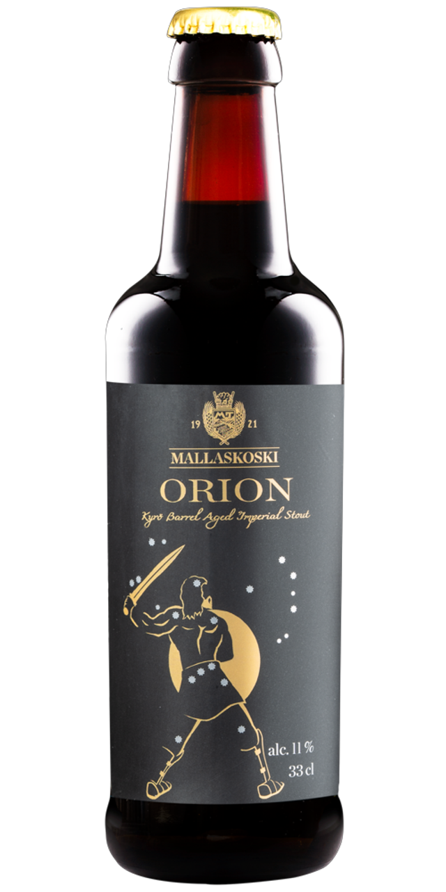 1009234 Orion Kyrö Barrel Imp Stout 11,0% 33cl plo