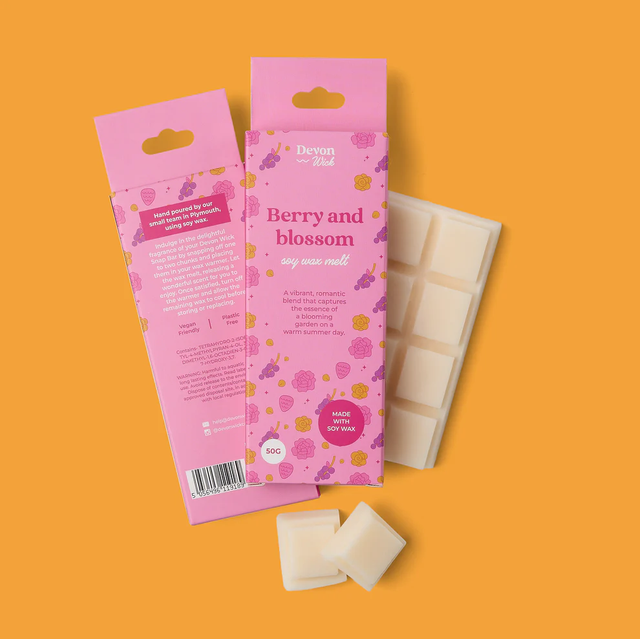 Devon wick Berry and Blossom Snap Bar Wax Melts