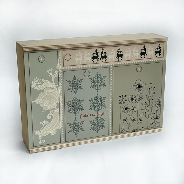 Adventsbox_Schneesternen leer (oder gefüllt)