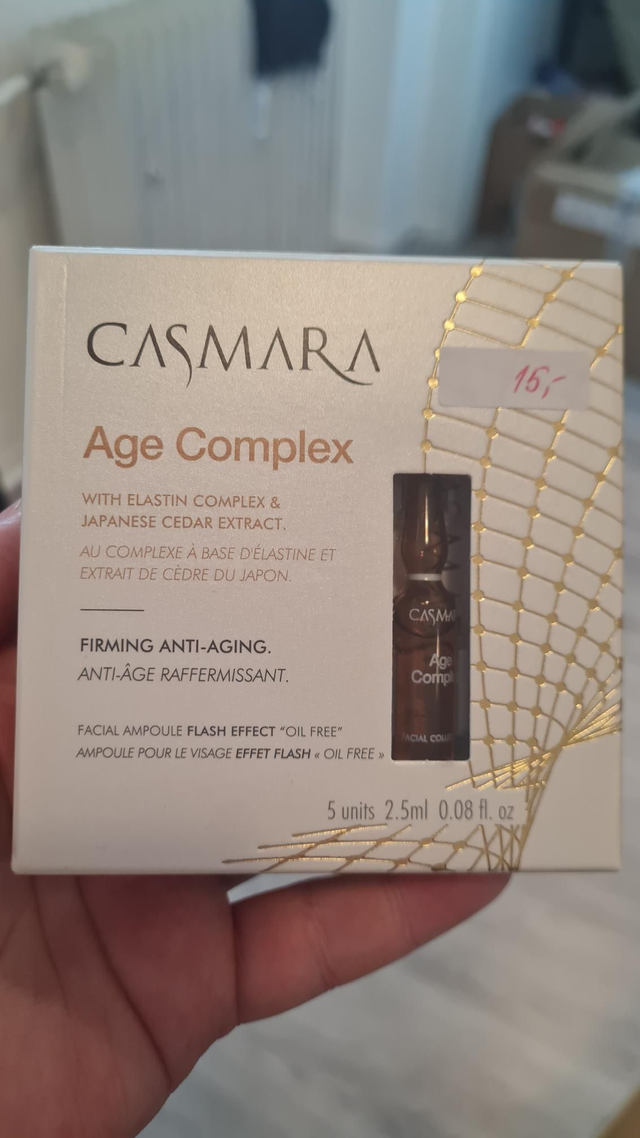 Spevňujúce ampulky "flash efekt" - okamžitý liftingový efekt 5x2,5ml 