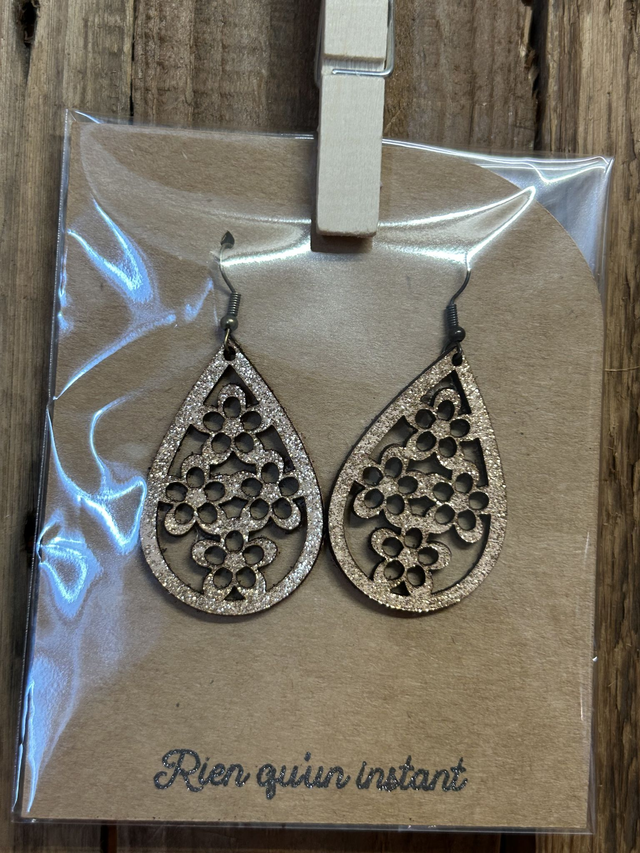 Boucles d’oreilles “ Paquerettes