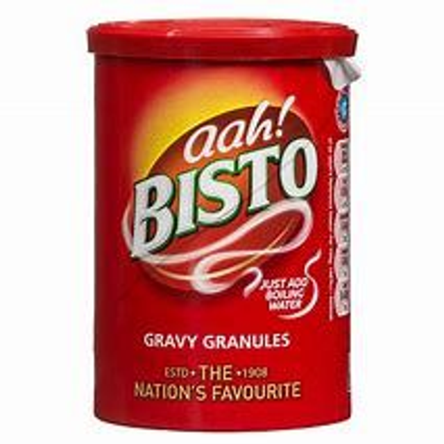 Original (Red) Gravy Granules - Bisto 170g suitable for vegetarians