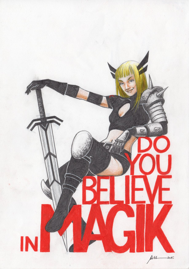 Do You Believe in Magik ? - ORIGINAL, A4 (8.3x11.7)