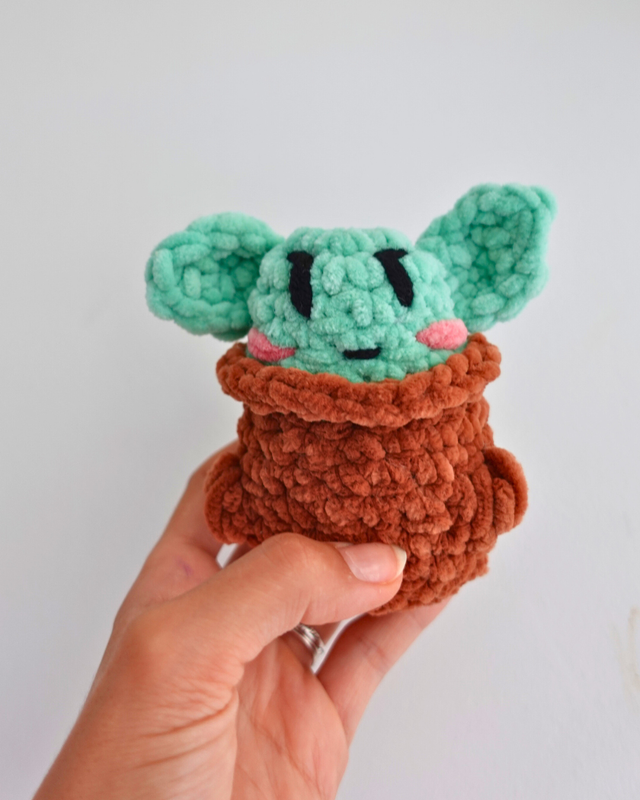 Mini Grogu| Créature décorative en crochet 