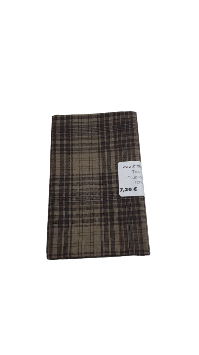 TISSU JAPONAIS A CARREAUX