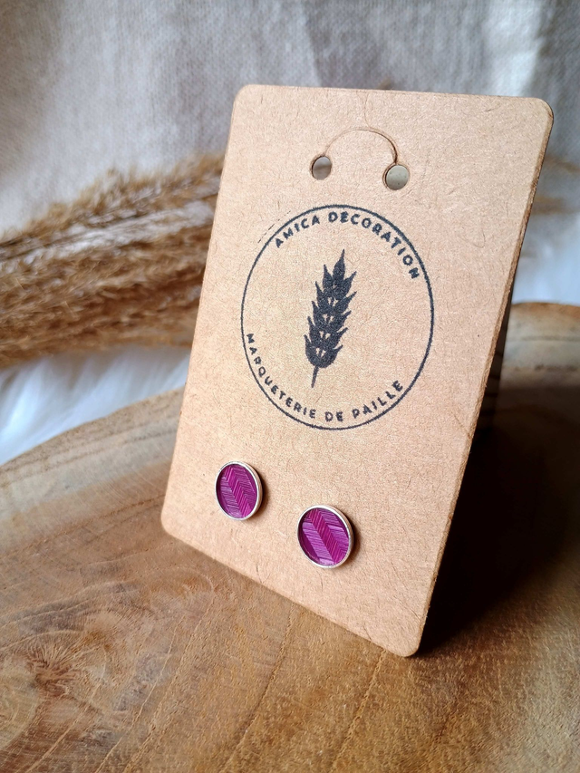 Boucles d'oreilles CLOUS Chevron