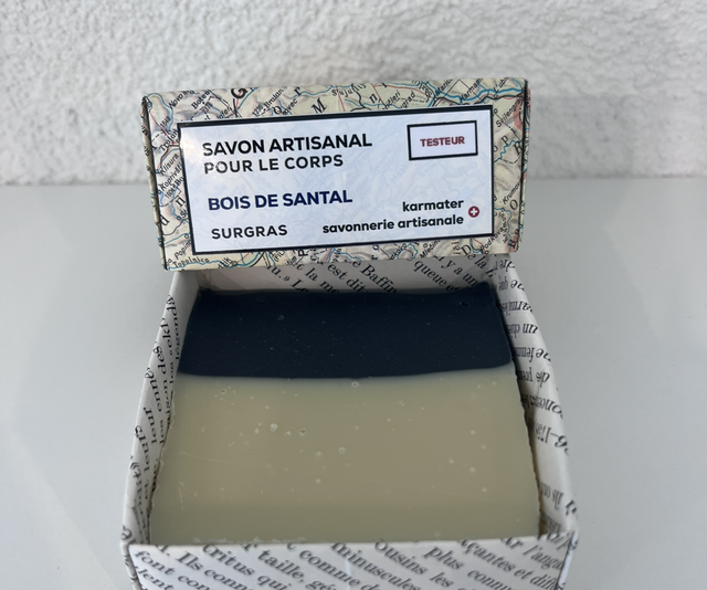 Savon surgras bois de santal