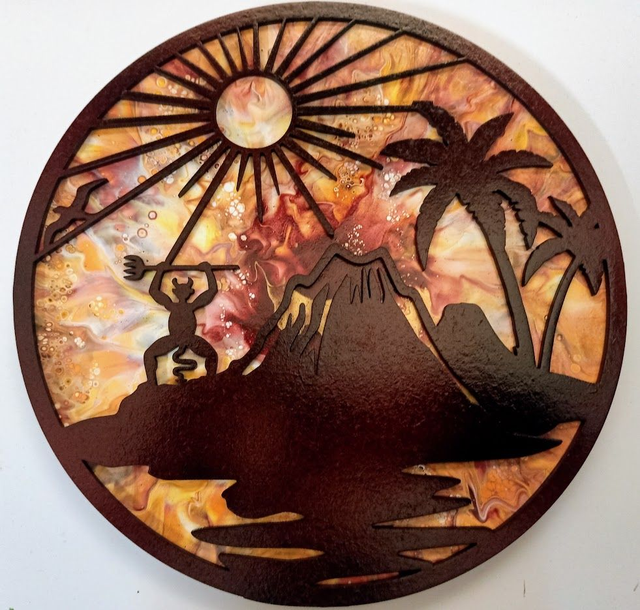 LANZAROTE TIMANFAYA LANDSCAPE