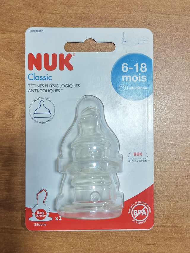 Tétines Nuk neuf