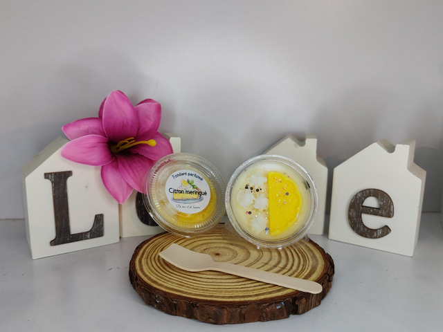 Fondant crémeux Citron meringué 