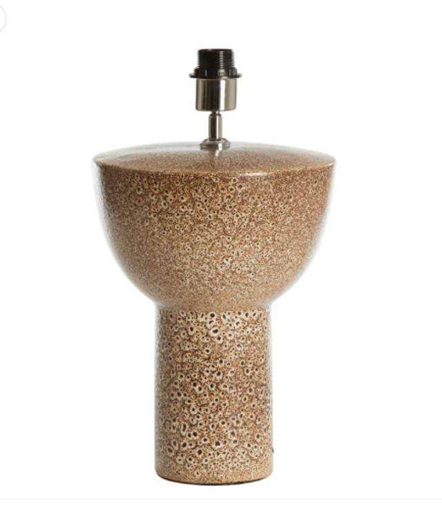 beige glaze table lamp + shade