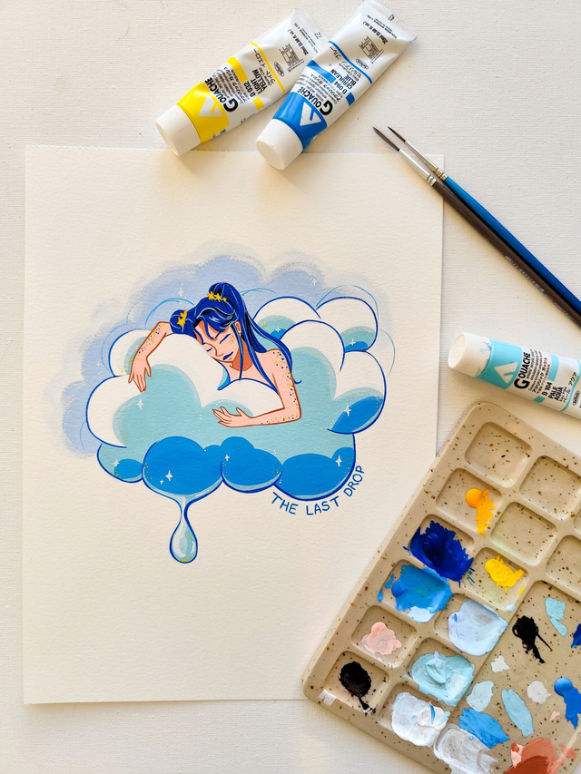The last drop