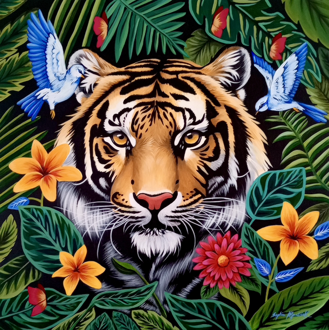 ‘Tiger Lily’ Original Painting