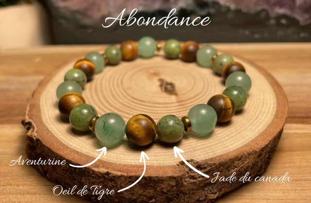 Bracelet ABONDANCE 8mm