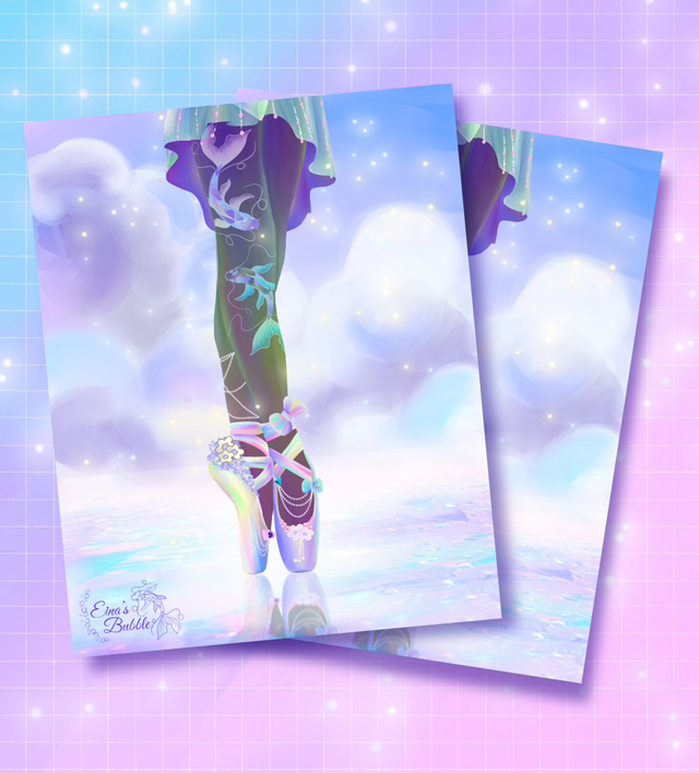 Illustration « Les ballerine enchantée » 