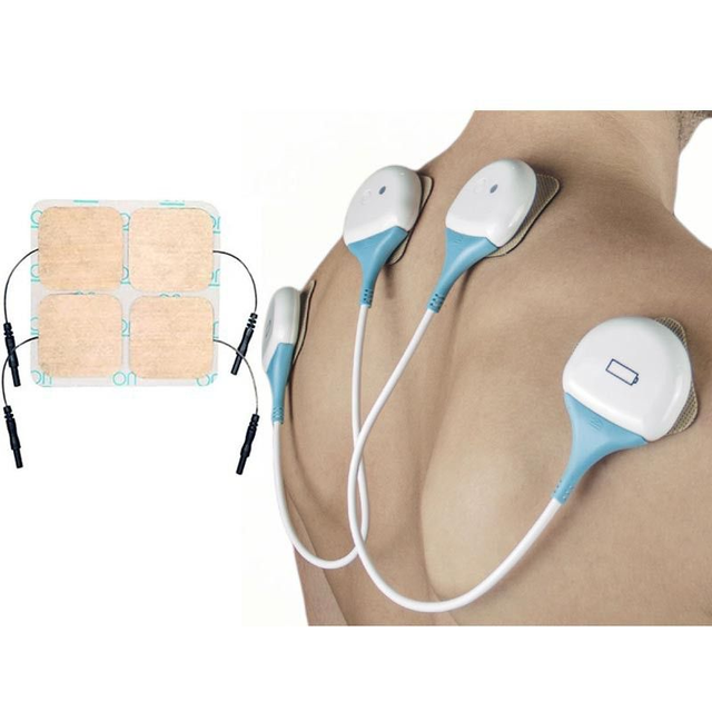 Électrodes TENS Eco Wireless – Sachet de 4 électrodes (remboursables Sécurité Sociale)