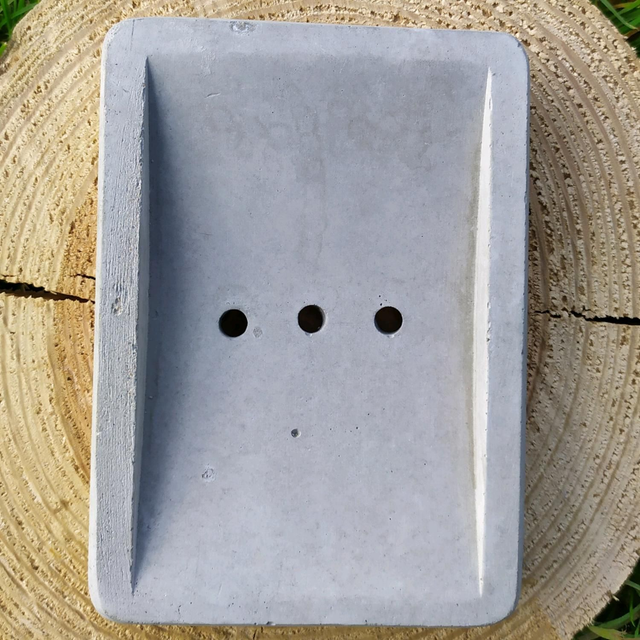 porte savon beton