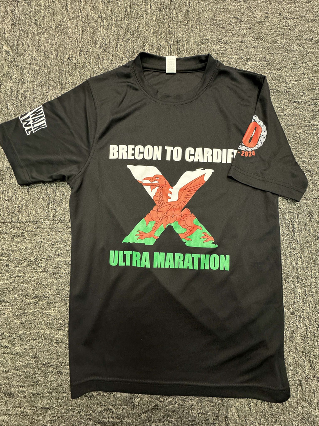 Brecon to Cardiff 2024 Xtreme T-Shirt (Tech)