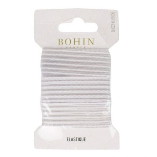 Elastique fronceur blanc 2cm