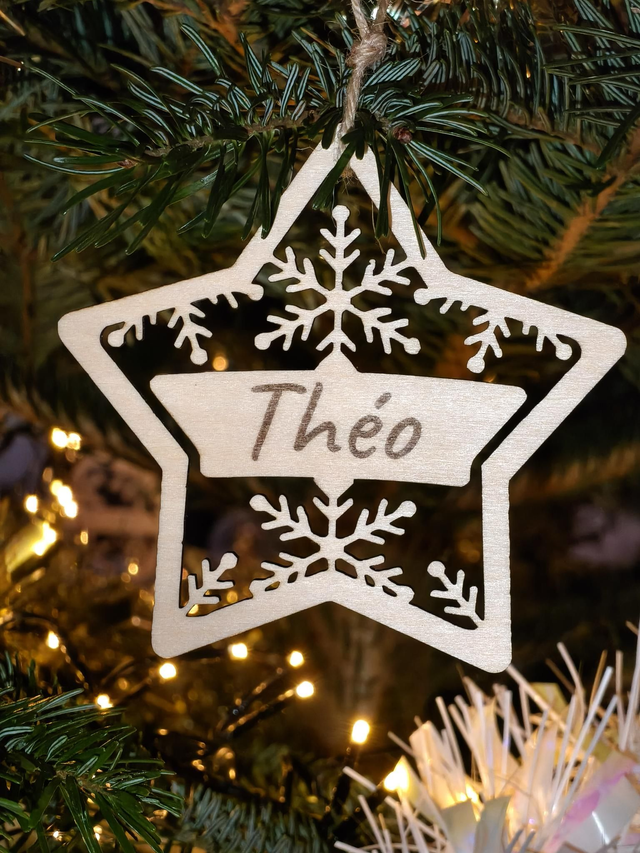 Boulle de Noël nominatif