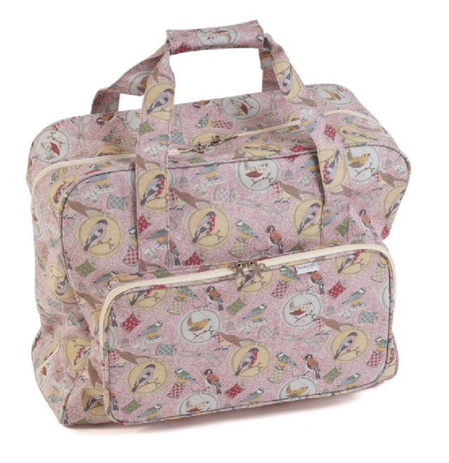 Birds on a Bobbin Print Sewing Machine Bag