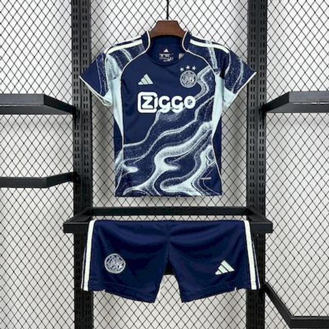 Conjunto camiseta + pantalón NIÑOS 2ª Ajax- 25-26