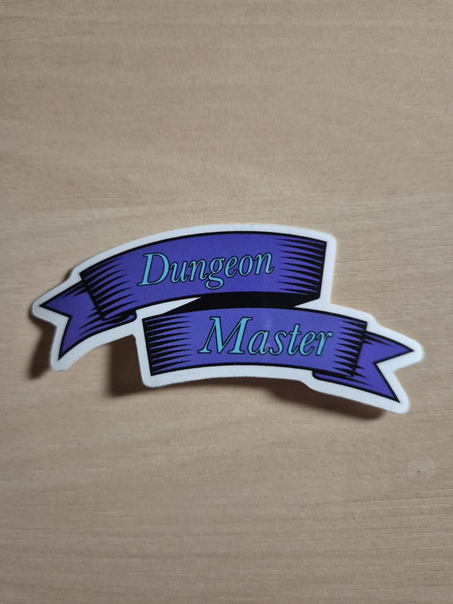 SALE - Sticker: Dungeon Master
