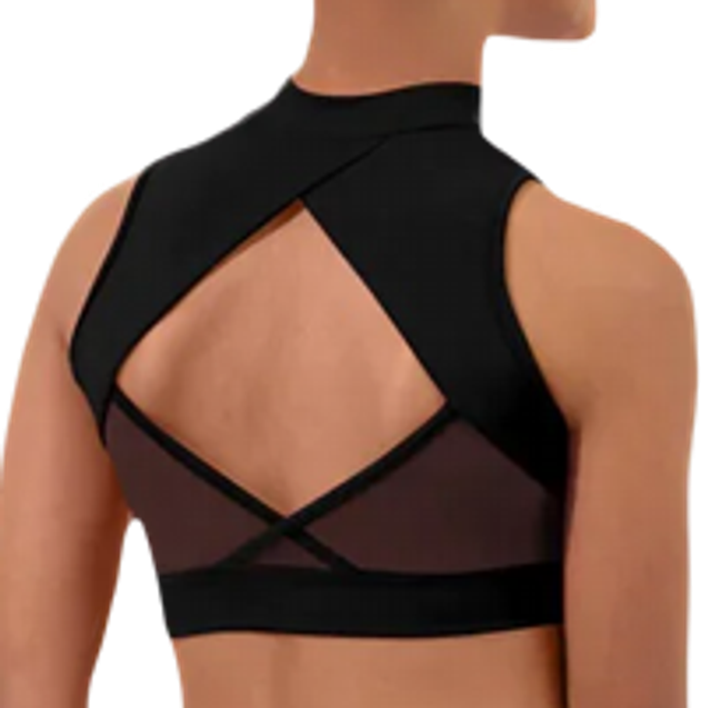 Zipper Heidi Crop Top - BLOCH