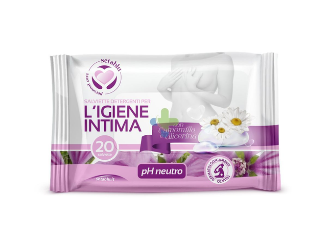SETABLU SALVIETTE INTIME CAMOMILLA&GLICERINA/20PZ
