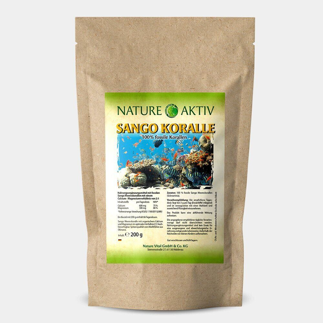 Nature Aktiv Sango Koralle Pulver 200g