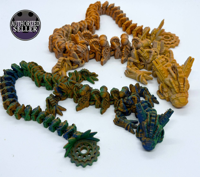 Steampunk Dragon, matta