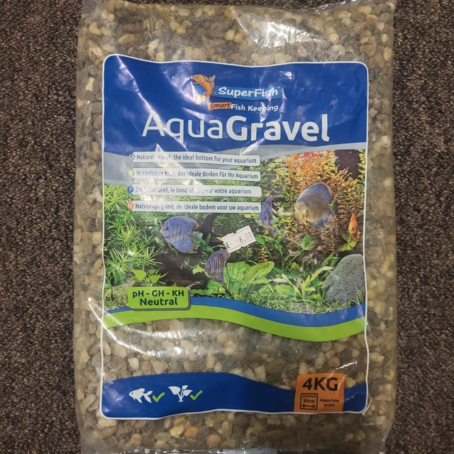 Sf aquagravel dark 3-6mm 8715897272912