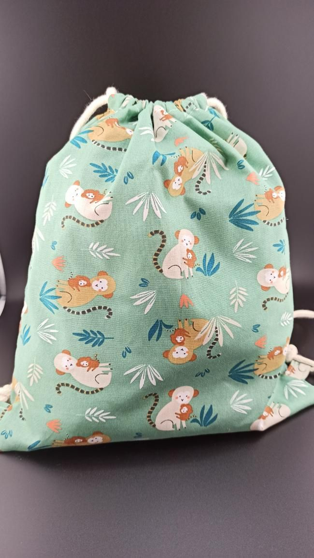 Mini sac à dos en coton