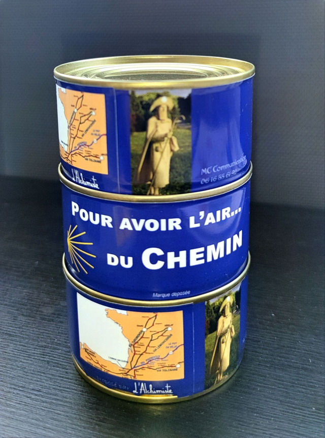 Boite Pour avoir l'Air du Chemin ( de Compostelle )