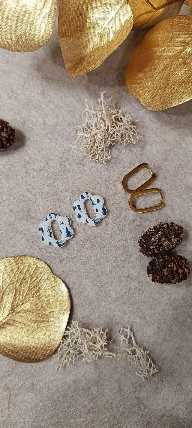 Flora renne et sapin