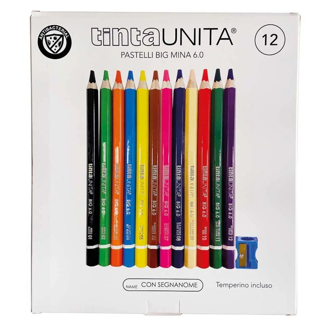 Pastelli in Legno MINA 6.0 12 pz