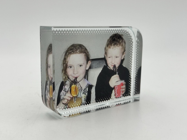 Photo Crystal - Smooth corners